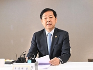 구윤철 부총리 겸 재정경제부 장관이 5월 29일 서울 종로구 정부서울청사에서 열린 '부동산 관계장관회의 겸 주택공급촉진 관계장관회의'를 주재, 모두발언을 하고 있다.