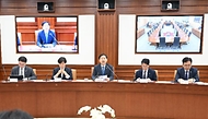 구윤철 부총리 겸 재정경제부 장관이 6월 4일 서울 종로구 정부서울청사에서 열린 '민생물가 특별관리 관계장관 TF'를 주재, 모두발언을 하고 있다.