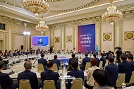 이재명 대통령이 7월 13일 청와대에서 열린 국가재정전략회의에서 발언하고 있다.