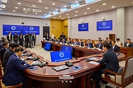 이재명 대통령이 8월 21일 청와대에서 열린 국민주권정부 제1차 반부패정책협의회에서 발언하고 있다.