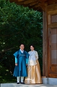9월 19일 정책주간지 'K-공감'을 통해 공개하는 이재명 대통령과 김혜경 여사의 추석 인사 사진.