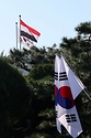 국빈 방한한 압델 파타 알시시 이집트 대통령이 10월 8일 서울 동작구 국립현충원을 찾아 헌화하고 있다.
