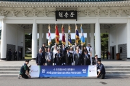 유엔참전용사 네덜란드참전용사 서울현충원 및 전쟁기념관 헌화 및 참배 사진 6