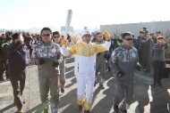 세종청사에서 2018평창동계올림픽 성화봉송 사진 24