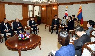 한-몽골 총리 회담 사진 6