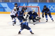  [2018 평창 동계올림픽대회] 아이스하키 여자조별예선 A조 미국-핀란드 경기 사진 8