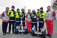 평창올림픽이 펼쳐지는 컬링센터 자원봉사 참여 사진 3