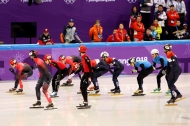 쇼트트랙 스피드 스케이팅 남자 5,000m 계주 예선, 한국 결승행 사진 2