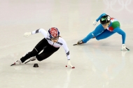 쇼트트랙 스피드 스케이팅 여자 500m 준결승 및 결승, 최민정 선수 안타깝게 실격 사진 4