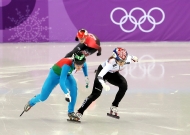 쇼트트랙 스피드 스케이팅 여자 500m 준결승 및 결승, 최민정 선수 안타깝게 실격 사진 7