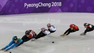 쇼트트랙 여자 1,500m 결승 경기, 최민정 선수 금메달 사진 13