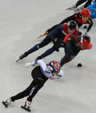 쇼트트랙 여자 1,500m 결승 경기, 최민정 선수 금메달 사진 2