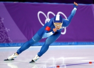 스피드스케이팅 여자 500m 결승 경기, 이상화 선수 은메달 사진 1