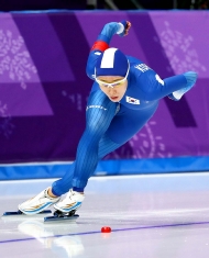스피드스케이팅 여자 500m 결승 경기, 이상화 선수 은메달 사진 8