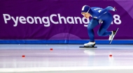 스피드스케이팅 여자 500m 결승 경기, 이상화 선수 은메달 사진 10