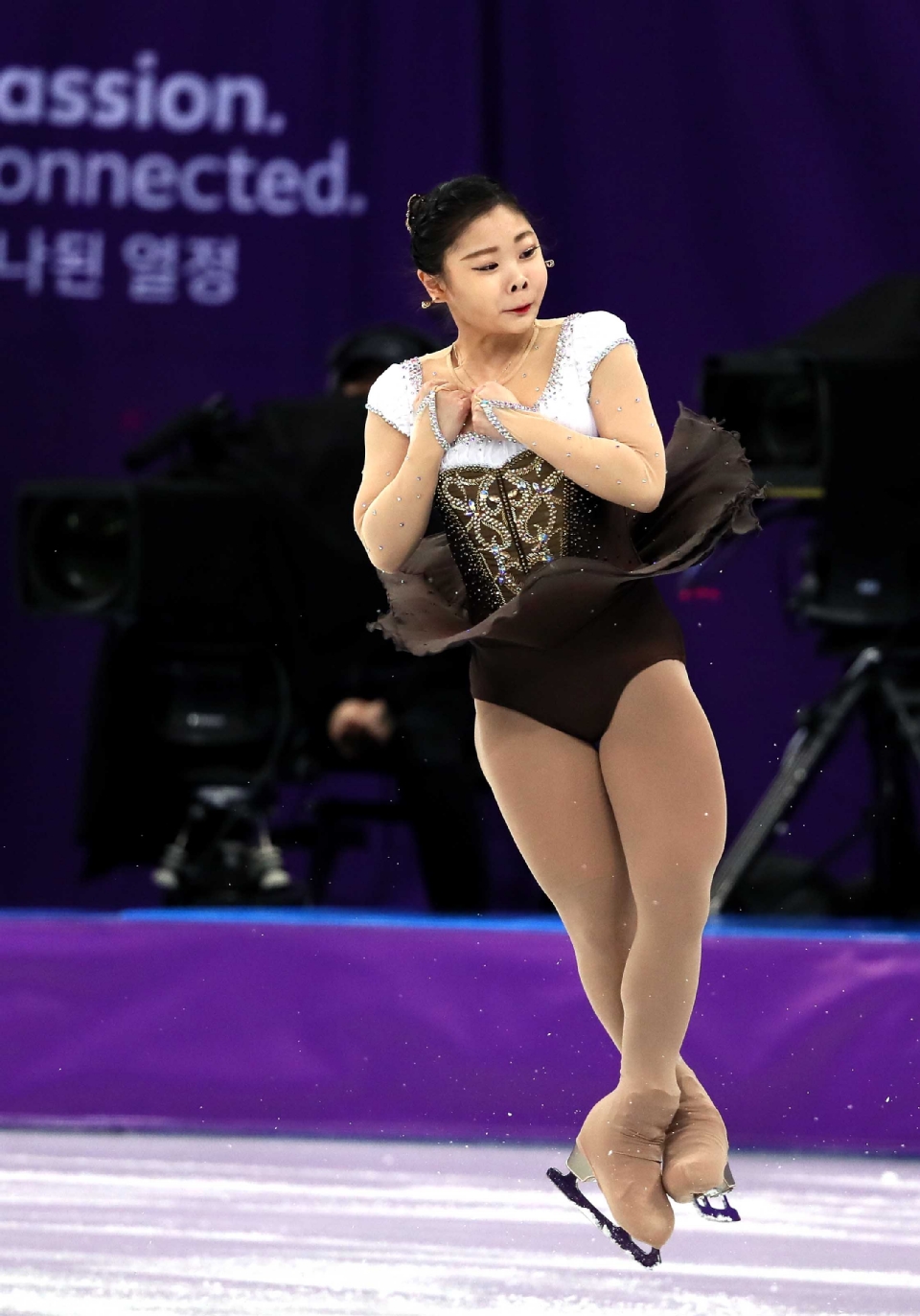 피겨 스케이팅 여자 싱글 스케이팅 쇼트 프로그램, 김하늘 선수 출전(사진출처 : 대한체육회)