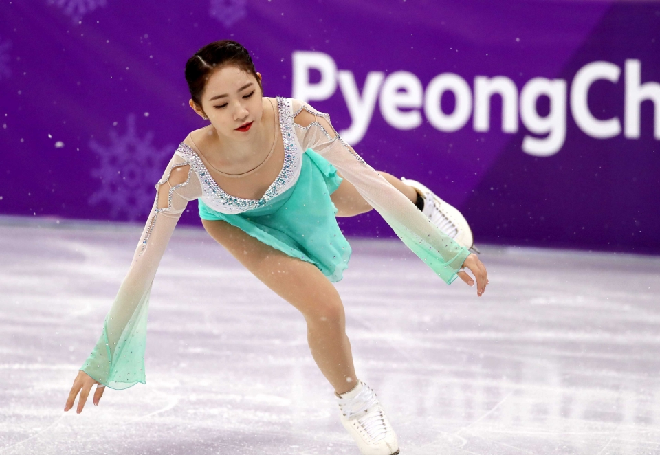 피겨 스케이팅 여자 싱글 스케이팅 쇼트 프로그램, 최다빈 선수 출전(사진출처 : 대한체육회)
