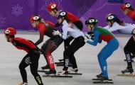 쇼트트랙 여자 3,000m 계주 결승 경기, 한국 선수 금메달 사진 3
