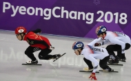 쇼트트랙 남자 500m 결승 경기, 한국 은메달과 동메달 사진 14