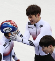 쇼트트랙 남자 5,000m 계주 결승 경기, 한국 선수 출전 사진 6