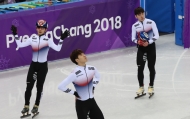 쇼트트랙 남자 5,000m 계주 결승 경기, 한국 선수 출전 사진 2
