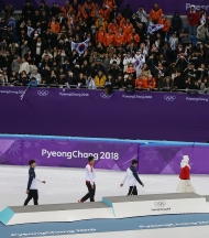 쇼트트랙 남자 500m 결승 경기, 한국 은메달과 동메달 사진 4