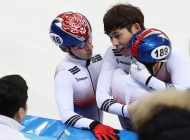 쇼트트랙 남자 5,000m 계주 결승 경기, 한국 선수 출전 사진 1