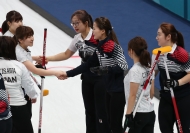컬링 여자 준결승 일본과의 경기, 한국 결승 진출 사진 10