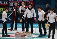 컬링 여자 준결승 일본과의 경기, 한국 결승 진출 사진 3