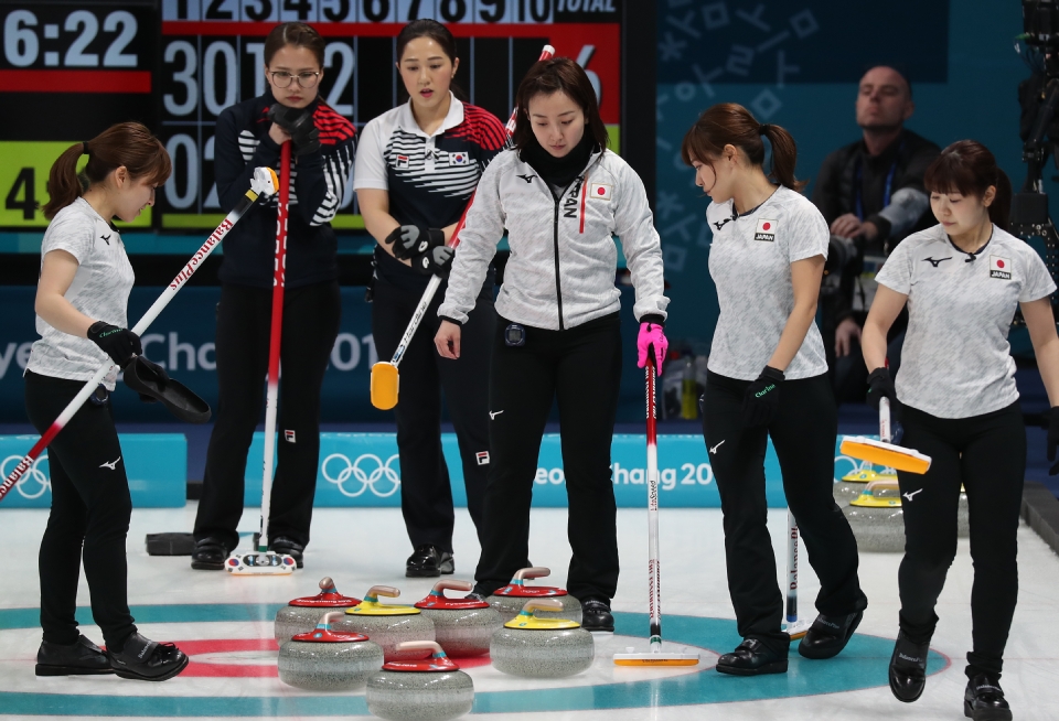 컬링 여자 준결승 일본과의 경기, 한국 결승 진출