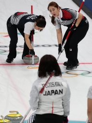 컬링 여자 준결승 일본과의 경기, 한국 결승 진출 사진 7
