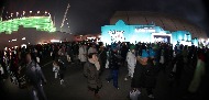 평창동계올림픽 폐회식 관람객들과 자원봉사자들 사진 12