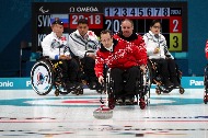 2018 평창 동계패럴림픽 휠체어컬링 대한민국-슬로바키아 예선 경기 사진 4