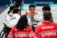 2018 평창 동계패럴림픽 휠체어컬링 대한민국-슬로바키아 예선 경기 사진 6