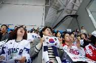 김정숙 여사, 2018 평창 동계패럴림픽 아이스하키 관람 사진 2