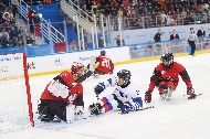 2018 평창동계패럴림픽 아이스하키 대한민국 대 캐나다 준결승 경기 사진 10
