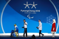 2018 평창동계패럴림픽 크로스컨트리스키 남자 7.5㎞ 좌식 경기 시상식, 금메달 한국의 신의현 선수 사진 10