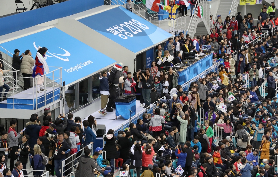 2018 평창동계패럴림픽 아이스하키 동메달 결정전 대한민국 대 이탈리아 경기
