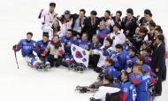 2018 평창동계패럴림픽 아이스하키 동메달 결정전 대한민국 대 이탈리아 경기 사진 10
