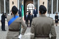 이탈리아 대통령궁 환영 행사 및 기념촬영 사진 2