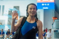 70년대 수영 스타 최연숙, 37년 만의 역영  사진 1