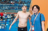 '광주마스터즈수영대회' 자폐장애 1급 이동현씨의 멋진 도전 사진 5