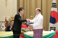 한-미얀마 협정·양해각서 서명식   사진 3