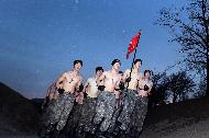 육군 8군단 12포병단 흑곰 포병대대 장병 혹한기 훈련 사진 2