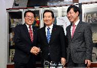 하태경 새로운보수당 책임대표 및 정운천 공동대표 예방  사진 4