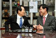 하태경 새로운보수당 책임대표 및 정운천 공동대표 예방  사진 2
