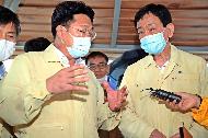 진영 장관, 경기도 이천시 집중호우 피해지역 현장 점검 사진 2