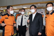 전해철 장관, 서울종합방재센터 현장 방문 사진 2