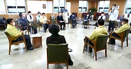 권덕철 장관, 가장 많은 코로나19 중환자· 준중환자 병상을 운영하는 박애병원 방문 사진 8