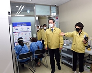 인천시 동구 예방접종센터(송림체육관) 시설 현장 점검 사진 6